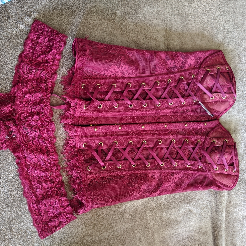 Adore me corset NWT&Box